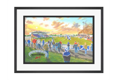 Stair Park Stadium Fine Art Print - Stranraer Football Club